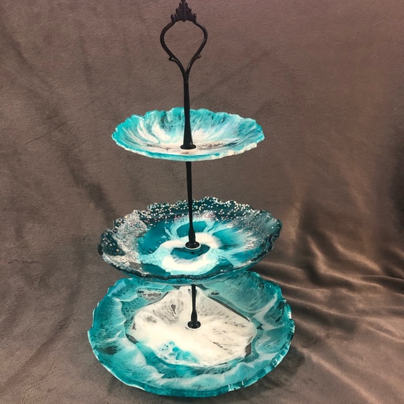 Hand Crafted Other - Handcrafted Resin Jewelry Tower